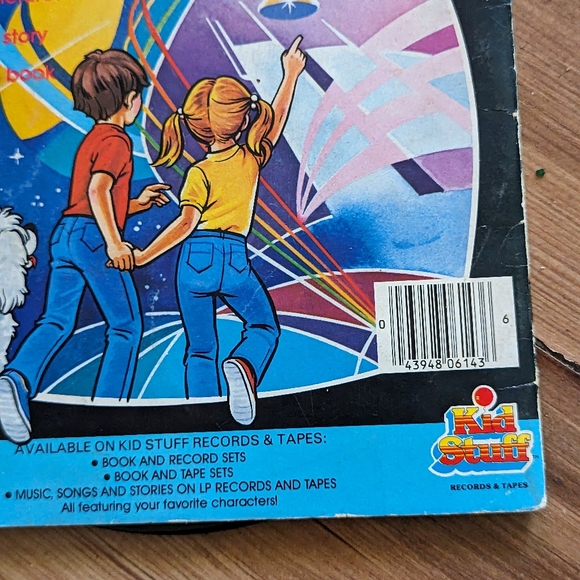 VINTAGE 1983 KIDS STUFF BOOK & RECORD MOTU THE REVENGE OF SKELETOR - Picture 5 of 5